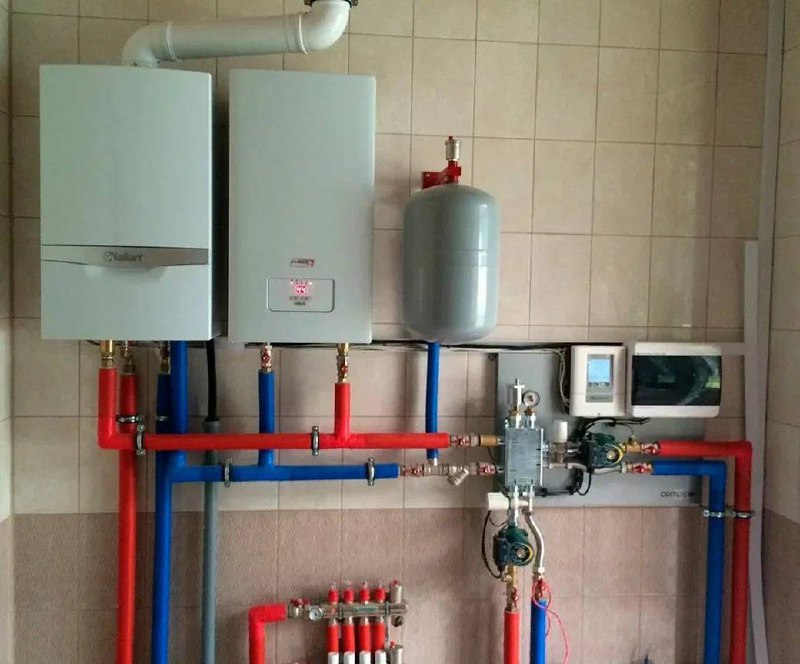 Комбинированное отопление газ+электричество