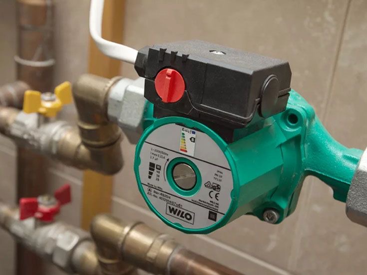 Замена циркуляционного насоса отопления